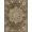 Brown Green Ivory, Pattern 7, variant on ODIKA 8'x10' Washable Area Rug Durable, Non-Slip Boho Trellis Ornamental Distressed Border Scrolls Scroll Vintage Flowing Dynamic for Living Room, Under Sectional, Family
