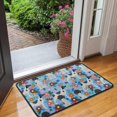 thumbnail image 2 of German Shorthaired Pointer Dog and Flower Door Rugs,Washable Non Slip Door Mats Indoor,Decorative Door Mats,Entry Mat Indoor for Entrance,Bedroom,Kitchen,Bathroom,30"x17", 2 of 6