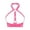 Pink, variant on Top PVC Leather Bra for Women Sultry Lingerie Corset Halter Bralette Push Up Underwear with Breathable Soft Polyester Fabric