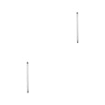 thumbnail image 2 of crativent Stylus Pens Touch Screen Lightness Pen Convenient Wide Application Fine Point Smart Phone Tablet Household Office Silver 2Set, 2 of 6