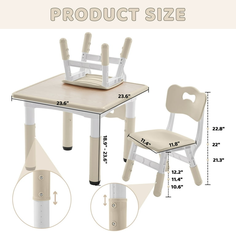 テーブル・チェア・ハンモック RATEL WORKS CHAIR + TABLE + SHEET Amazon.com: MilleLoom Kids Table and Chairs, Height
