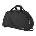 thumbnail image 3 of Bolsa de gimnasio Bolsa de lona para gimnasio con compartimento para zapatos Bolsa de yoga Bolsa de lona de viaje Bolso de mano negro Bolso de hombro, 3 of 8