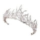 thumbnail image 2 of Coronas de tiara Elegante corona de princesa de cuento de hadas Corona de reina para fiesta de Halloween Estilo C, 2 of 9