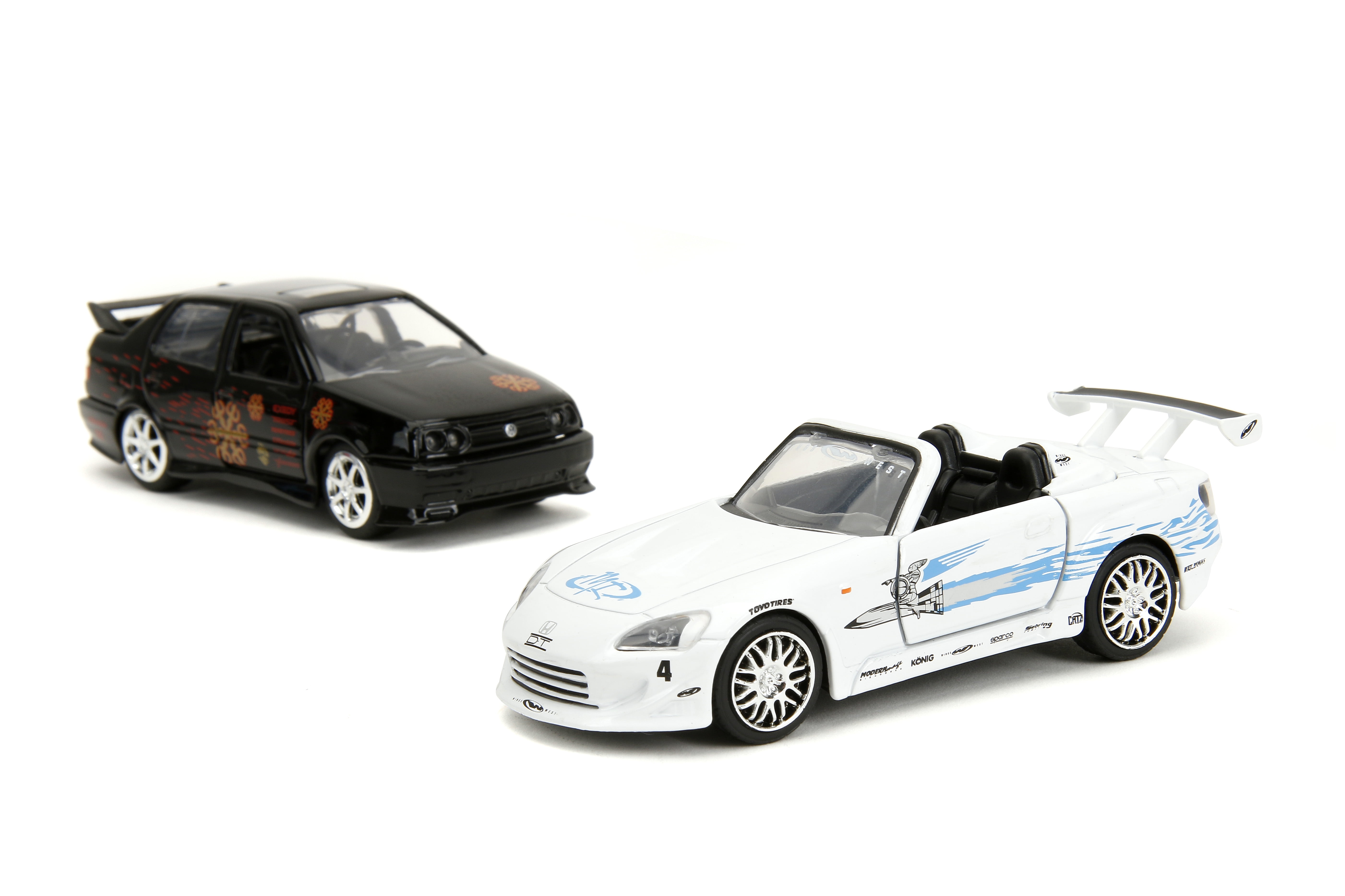 Jada Fast & Furious Legacy Twin Pack VW Jetta & Honda S2000