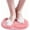 Pink, variant on Upgraded Silicone Massage Bath Mat, Foot Scrubber Mat, Silicone Massage Shower Mat with Strong Suction Cups, Exfoliating Body Wash for Feet, Back & Multiple Areas (Purple)
