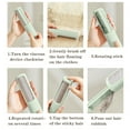 thumbnail image 4 of Fesfesfes Washable Fabric Hair Roller for Laundry Use,Reusable Lint Collector for Pet Hair Clothes Fibers, Mesh Filter Compact Drying Rack, 4 of 6