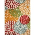 thumbnail image 3 of Nourison Aloha Indoor/Outdoor Green 7' x 10' Area Rug, (7x10), 3 of 12
