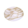 thumbnail image 2 of Classic Touch MP156 Assiettes en Marbre Or-Blanc 8.25 Po, Ensemble de 4, 2 of 3