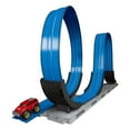 thumbnail image 4 of Pista de bricolaje con kit de juguete de coche de carreras de 230 cm de longitud para carreras emocionantes, accesorio multifuncional, profesional,, 4 of 8
