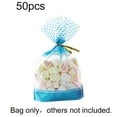 thumbnail image 1 of 50Pcs Holiday Party Candy Biscuit Nougat Snacks Gift Pouch Storage Bag Container, 1 of 10