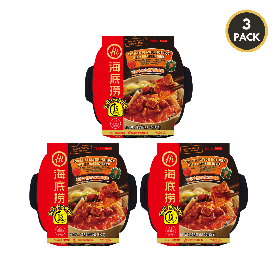 HaiDiLao (海底捞) Tomato and Beef Flavor For Hot Pot 13.1 Oz (372