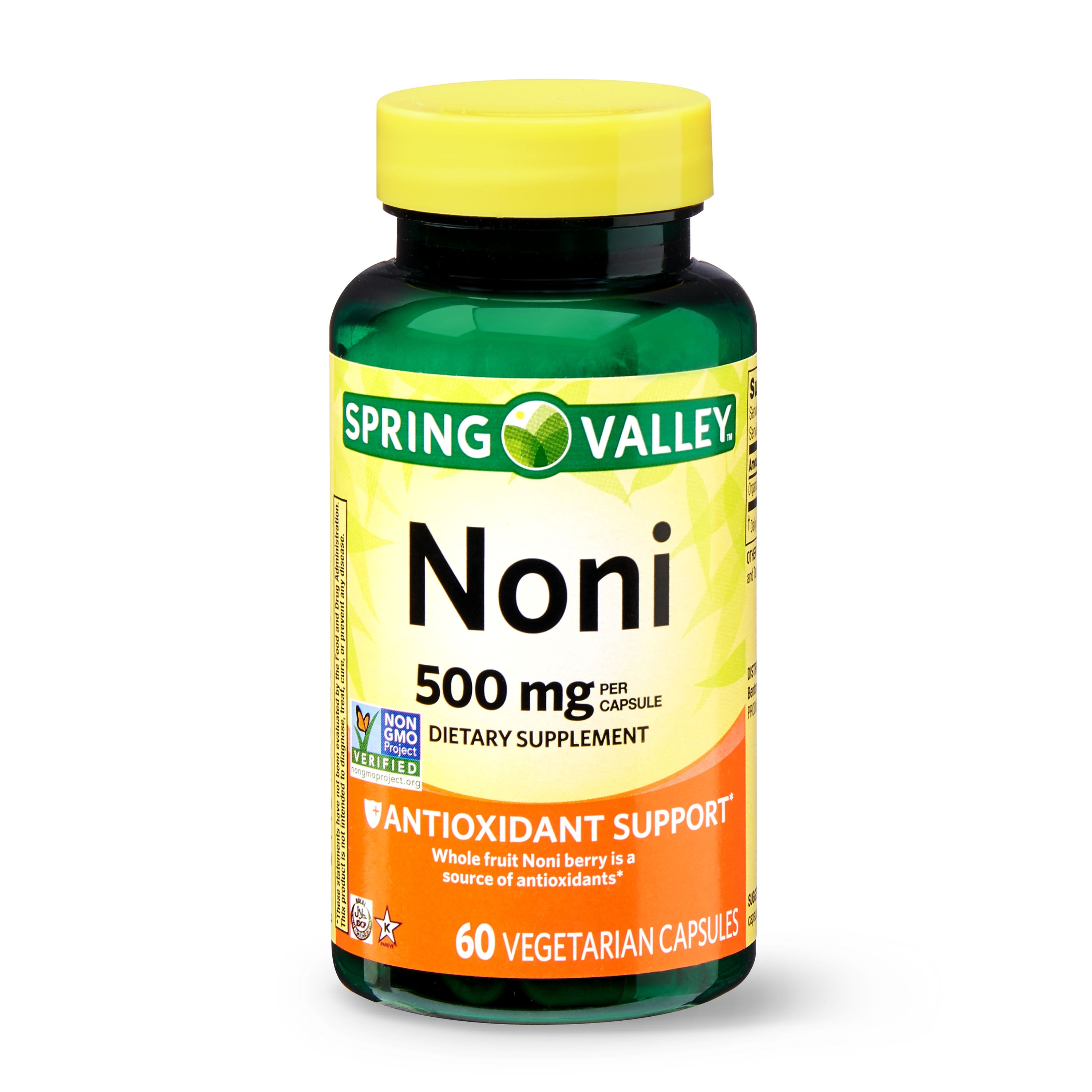 Spring Valley Noni Vegetarian Capsules, 500 mg, 60 Count