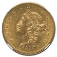 thumbnail image 2 of 1856-S $20 Liberty Gold Double Eagle AU-55 NGC, 2 of 3
