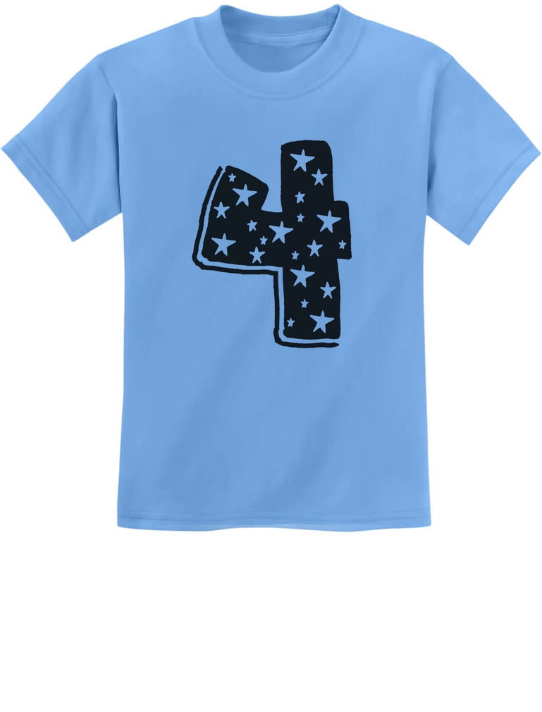 Tstars Boys Unisex 4th Birthday Gift Superstar I'm 4 Shirt Birthday Gift for 4 Year Old Birthday