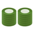 thumbnail image 1 of Uxcell 12 rollos de cintas florales de 1/2 pulgada y 30 yardas, cinta adhesiva impermeable para envolver ramos de flores, verde lima, 1 of 5
