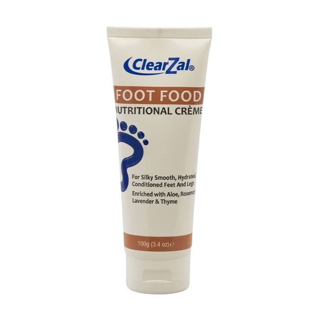 Crema para pies Clearzal Nutritional con aloe vera 100 ml con urea