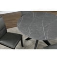 thumbnail image 2 of Miekor Furniture Amy - Faux Leather Side Chair (Set of 2) - Gray 96576, 2 of 5