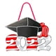 thumbnail image 2 of 2022 Nueva temporada de graduación Adorno colgante de madera de graduación cuadrada Wmkox8yii HKAHFKAH667, 2 of 7