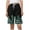 Black, variant on Qingpeng Womens Print Bermuda Shorts Drawstring Waist Loose Fit Knee Length Lounge Pajamas Bottoms for Sleepwear Summer Wear