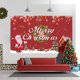 thumbnail image 3 of Banner de fondo navideño, decoración de escena de tela de poliéster 100D, 3 of 5