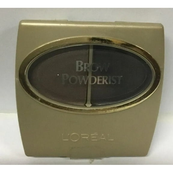 L'Oreal Brow Powderist Redefining Brow Powder ~ DARK BROWN ~Full Size