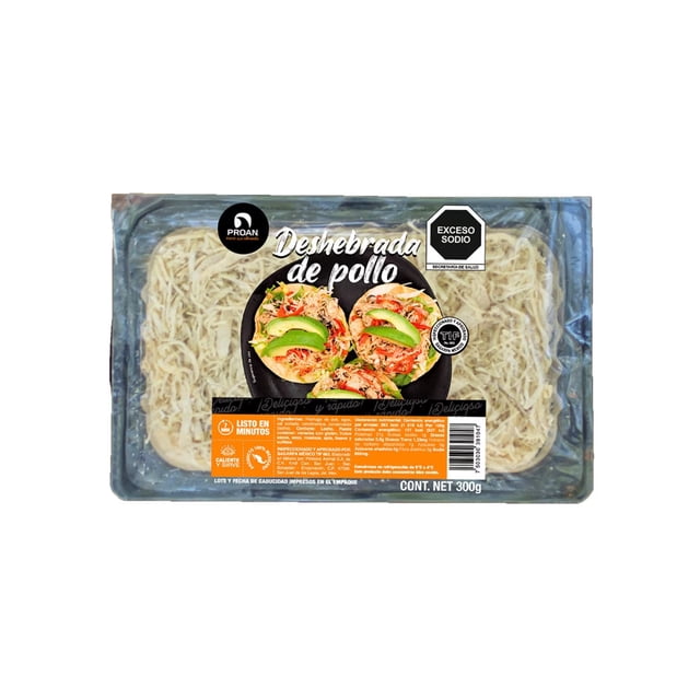 Pechuga de Pollo Deshebrada Refrigerada PROAN 300 g
