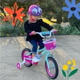 thumbnail image 5 of JOYSTAR Paris 14" Girls Bike with Training Wheels, Kids Bicycle for Ages 3-5, Blue, 5 of 8