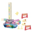 thumbnail image 4 of Juego de bloques de tanque eléctrico creativo, juguetes educativos, bloques de construcción, juguete apilable, juego de tanque de juguete para niños Amaranto CUTICAT Juguetes de tanque eléctrico, 4 of 8