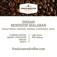 thumbnail image 2 of Fresh Roasted Coffee, Indian Monsoon Malabar Coffee, Light Roast, Whole Bean, 32 oz 2 lbs, 2 of 7