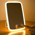 thumbnail image 3 of Magnetic Locker Mirror and Rechargeable Makeup Mirror with Lights, 3 of 7