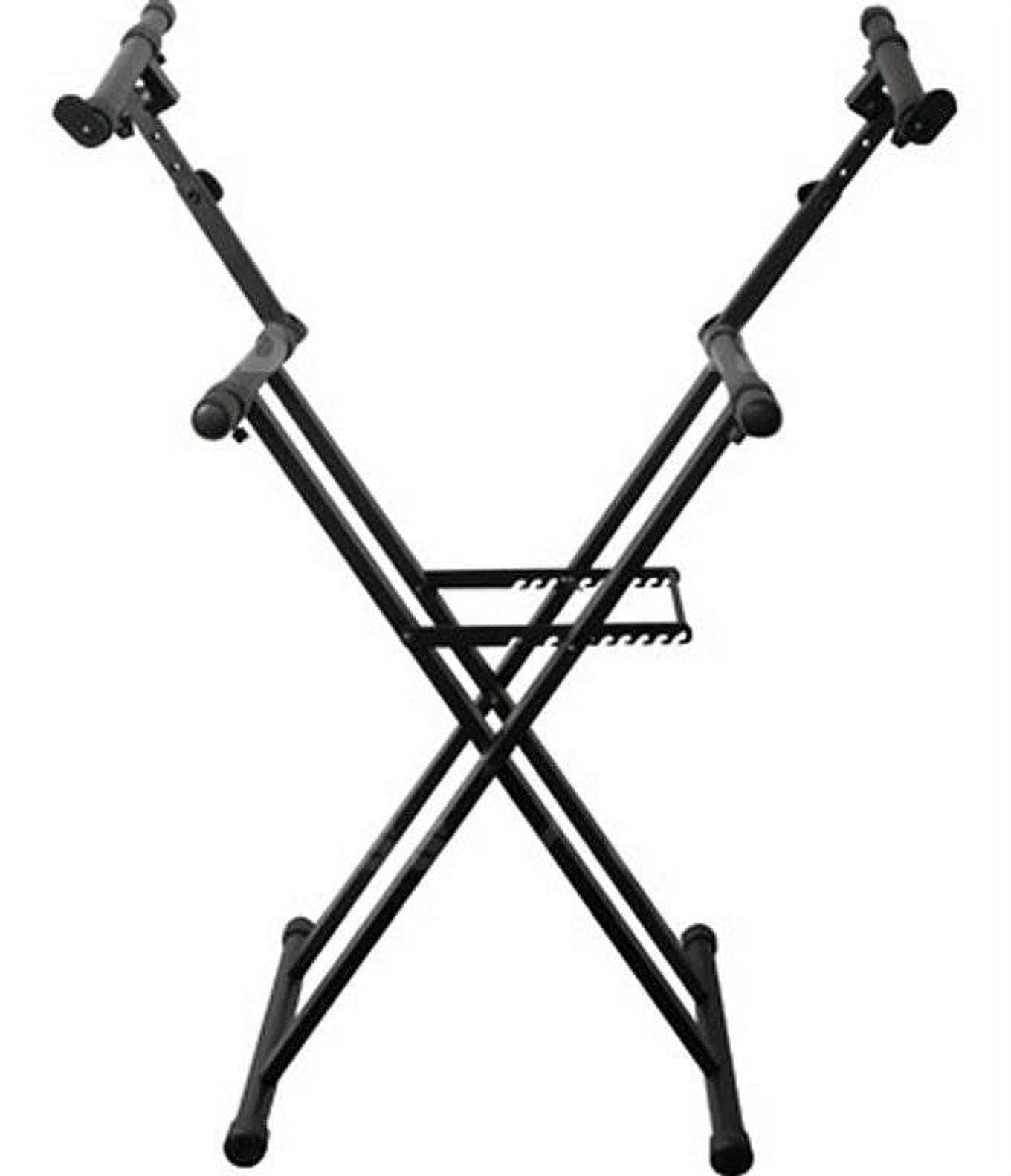 NEW! Odyssey Cases LTBXS2 DJ Coffin/Keyboard/Laptop Folding Dual Tier X-Stand