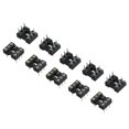 thumbnail image 1 of Uxcell DIP IC Chip Socket Adapter Round Pin 6P 2.54mm Pitch IC Socket for PCB Board Chip, 10 Pack, 1 of 7