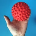 thumbnail image 4 of Rodillo de masaje para reflexología de pies, masajeador de puntos de estimulación, 9 cm rojo, 4 of 6