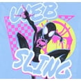 thumbnail image 2 of Spider-Man Boy's Web Sling Abstract Design T-Shirt, 2 of 5
