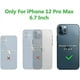 thumbnail image 2 of Funda para iPhone 12 Pro Max con diseño de mariposa y purpurina, protección completa para lente de cámara, iPhone 12 Pro Max, fundas para teléfono para mujeres y niñas, suave TPU transparente a p, 2 of 5