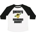 thumbnail image 3 of Inktastic Kayak Gifts Daddy Kayaking Buddy Boys or Girls Toddler T-Shirt, 3 of 5