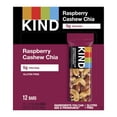 thumbnail image 6 of KIND Bars, Raspberry Cashew & Chia, Gluten Free, 1.4 oz, 12 Snack Bars, 6 of 6