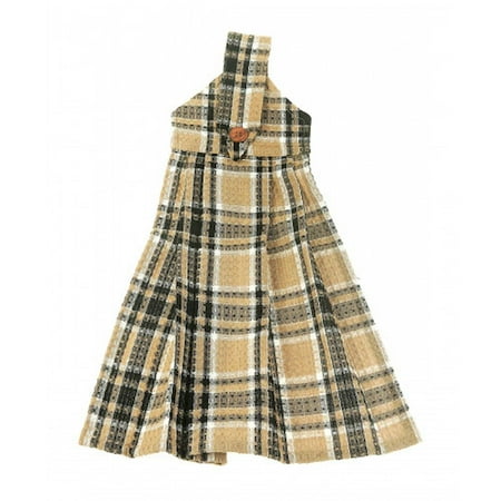 

Cotton With Button Hanger - Black Haze Tea Towel
