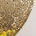 thumbnail image 5 of BalsaCircle 7.5 ft Gold Sparkly Big Payette Sequin Round Backdrop Stand Cover Wedding Party Events Home Decorations, 5 of 8