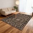 thumbnail image 6 of 5x7 Washable Area Rug Non-Slip Low Profile Vintage Distressed Oriental Rug for Living Room, Bedroom, Dining Room, Office, 6 of 13
