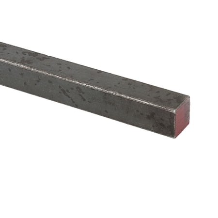Forney Square Hot Rolled Rod 3/8  x 3  - 1018 Grade Mild Steel Carbon Steel  1 each  sold by each