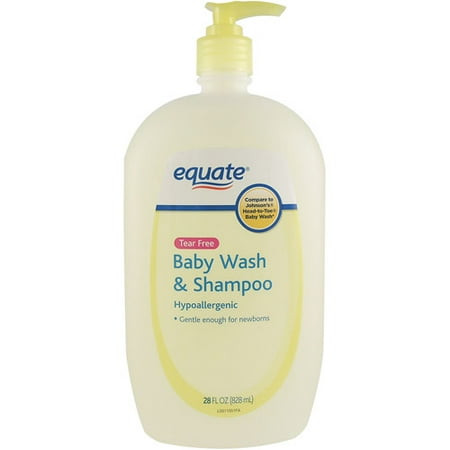 Equate 28 Oz. Hair & Body Tear Free Baby Wash
