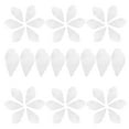 thumbnail image 4 of 100pcs blanco mini conchas de concha de mar artesanía boda jardín acuario decoración, 4 of 5