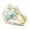 Gold, variant on Rings for Women 3PCS Ring Set Natural Turquoise Diamond Rings Mother's Day Birthday Jewelry For Women Gift for Women
