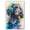 thumbnail image 3 of Afghan Hound Dog Painting Pictures Wall Decor Framed Canvas Prints Modern Gifts for Man Artwork Home Decor for Bedroom Living Room Office, 3 of 6