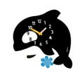 thumbnail image 2 of Reloj de pared grande, silencioso, sin tictac, para comedor Ballena, 2 of 9