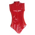 thumbnail image 4 of Mono de mujer Wetlook Catsuit Jumpsuit Charol Look Ropa interior Clubwear 3XL Zulema Body de malla para mujer, 4 of 8