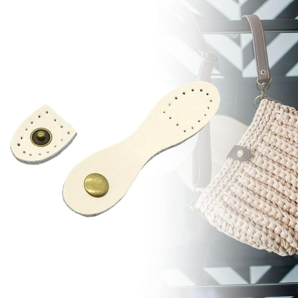 Hebilla a presión Gloria de cuero PU para fabricación de bolsos - Main Image