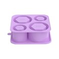 thumbnail image 1 of Clearance!Bandeja de hielo de silicona mejorada y molde,bandeja de hielo de café cilíndrica de gran tamaño para refrigerador con tapa y accesorios de vidrio, 1 of 3