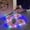 Pink, variant on Light Up Slippers for Women, Sensor Glow Sandals Cute Cartoon Funny Slides, Flat Non Slip Comfortable Lightweight Quick Dry Summer Slippers for Indoor Outdoor